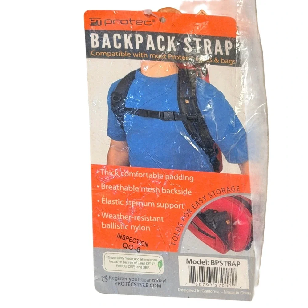 Protec BPSTRAP Padded Backpack Strap Replacement for Instrument Cases‎ Musician